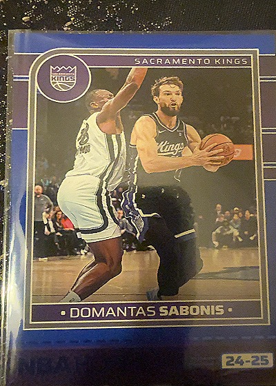 2024-25 Panini NBA Hoops #209 Domantas Sabonis — front