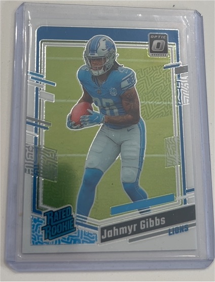 2023 Donruss Optic #236 Jahmyr Gibbs — front