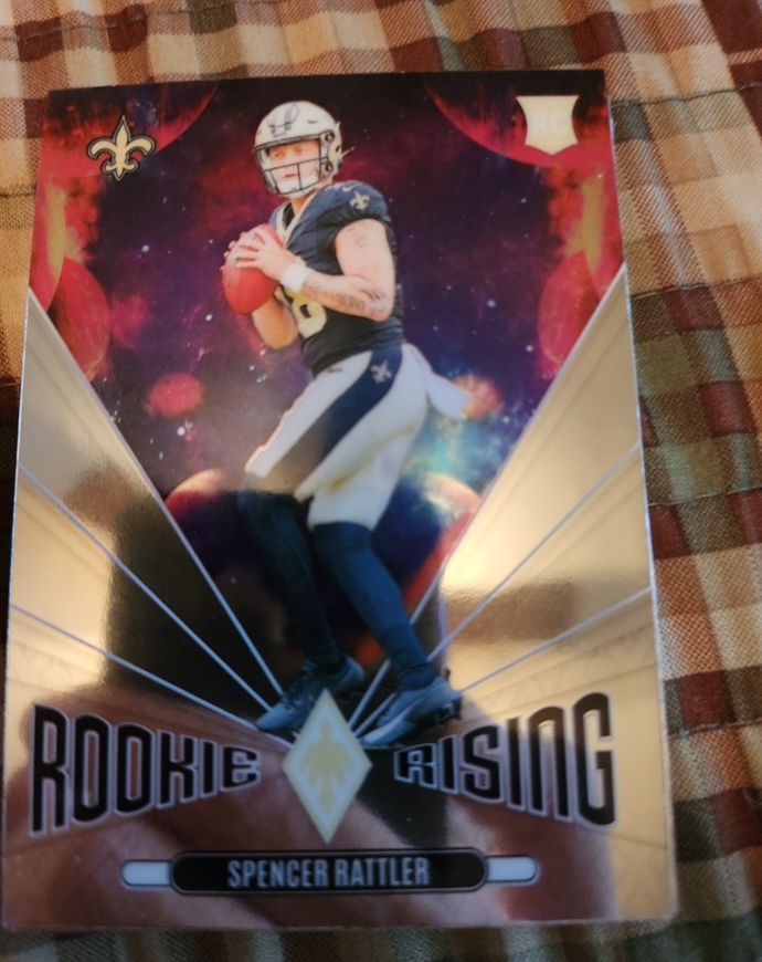 2024 Panini Phoenix Rookie Rising #RR-SRR Spencer Rattler — front