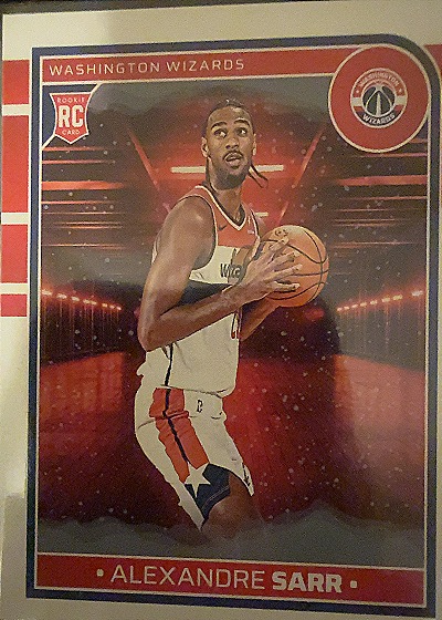 2024-25 Panini NBA Hoops #232 Alexandre Sarr — front