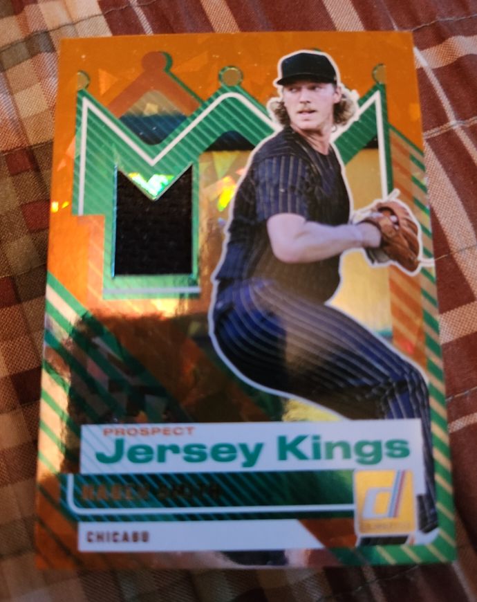 2025 Donruss #PJK-HS Hagen Smith Prospect Jersey Kings — front