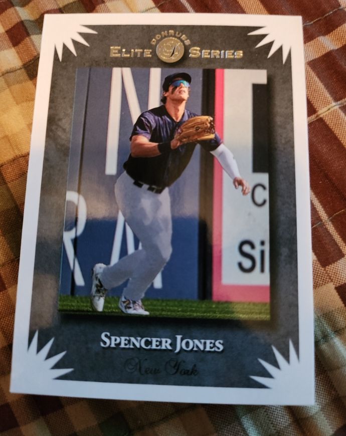 2025 Donruss Elite Series #16 Spencer Jones — front