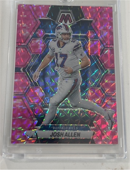 2023 Panini Mosaic Pulsar Prizm #90 Josh Allen — front