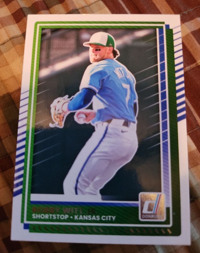 2025 Donruss #27 Bobby Witt Jr. — front