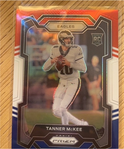 2023 Panini Prizm #383 Tanner McKee — front