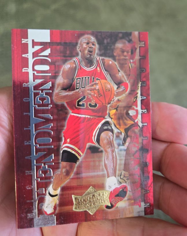1999 Upper Deck Athlete of the Century Phenomenon #P11 Michael Jordan — front