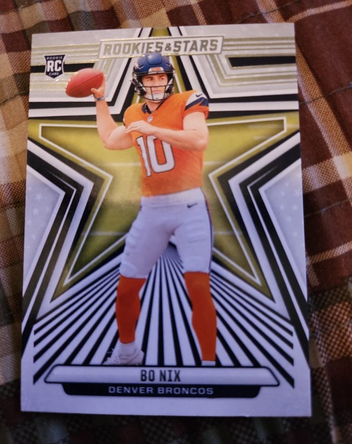 2024 Panini Rookies & Stars #108 Bo Nix — front
