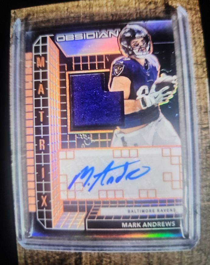 2020 Panini Obsidian Matrix #Mark Andrews — front