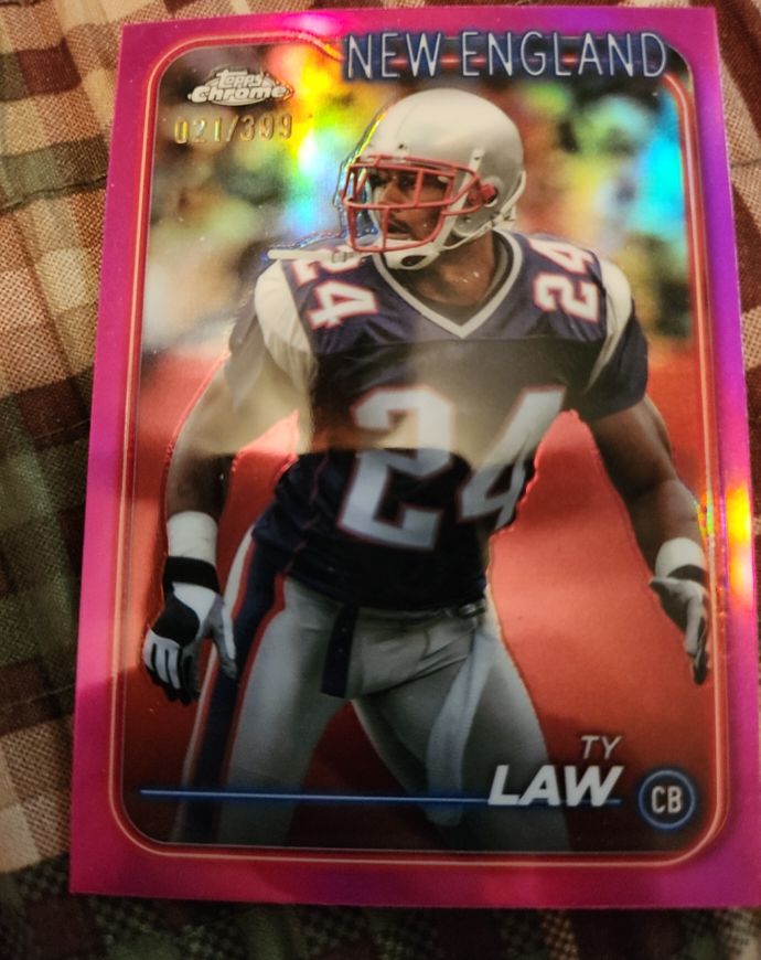 2024 Topps Chrome #123 Ty Law — front
