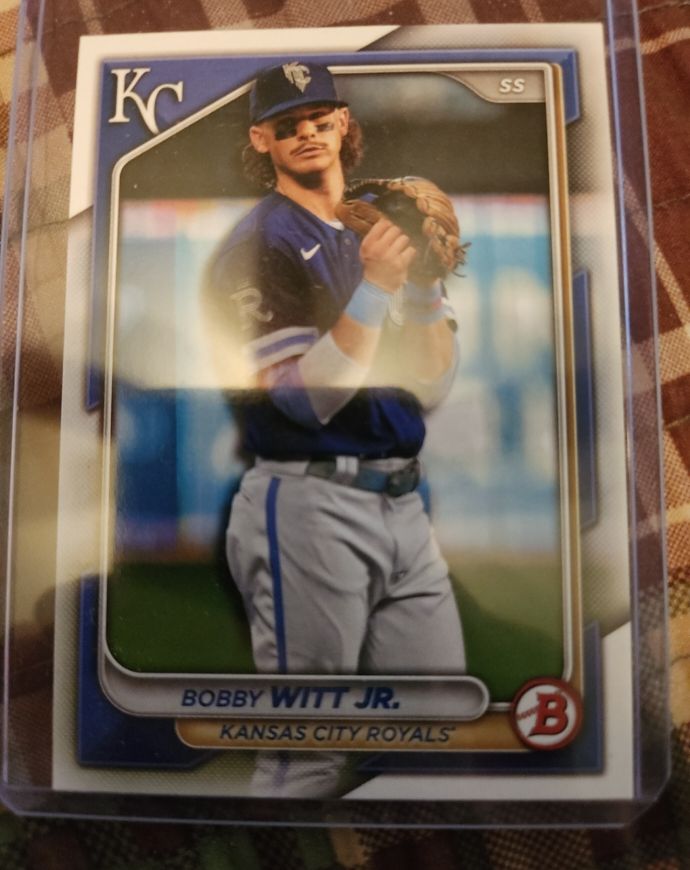 2024 Bowman #59 Bobby Witt Jr. — front