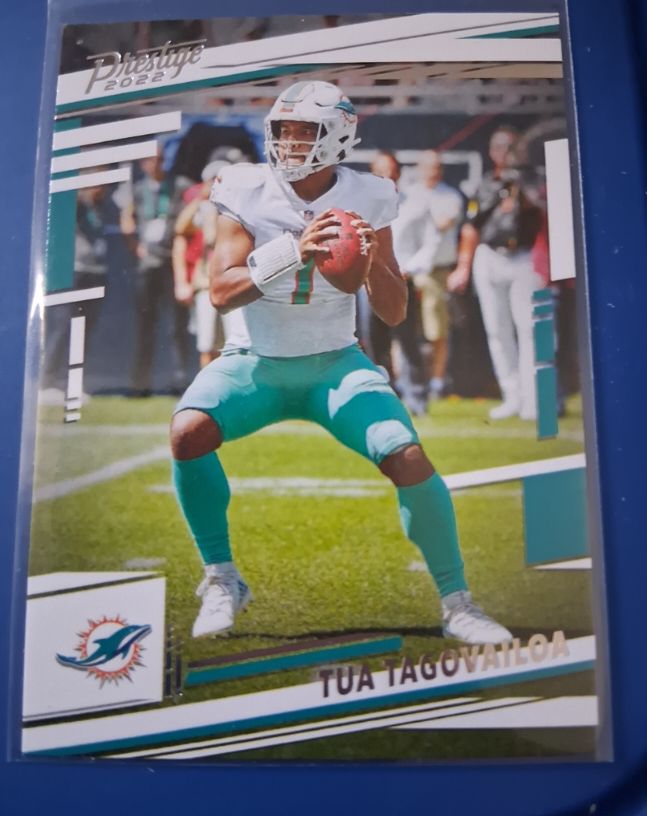 2022 Panini Prestige #180 Tua Tagovailoa Miami Dolphins — front