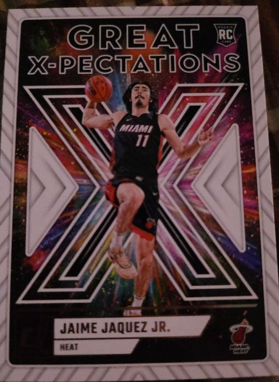 2023-24 Donruss #13 Jaime Jaquez Jr. Great X-Pectations — front
