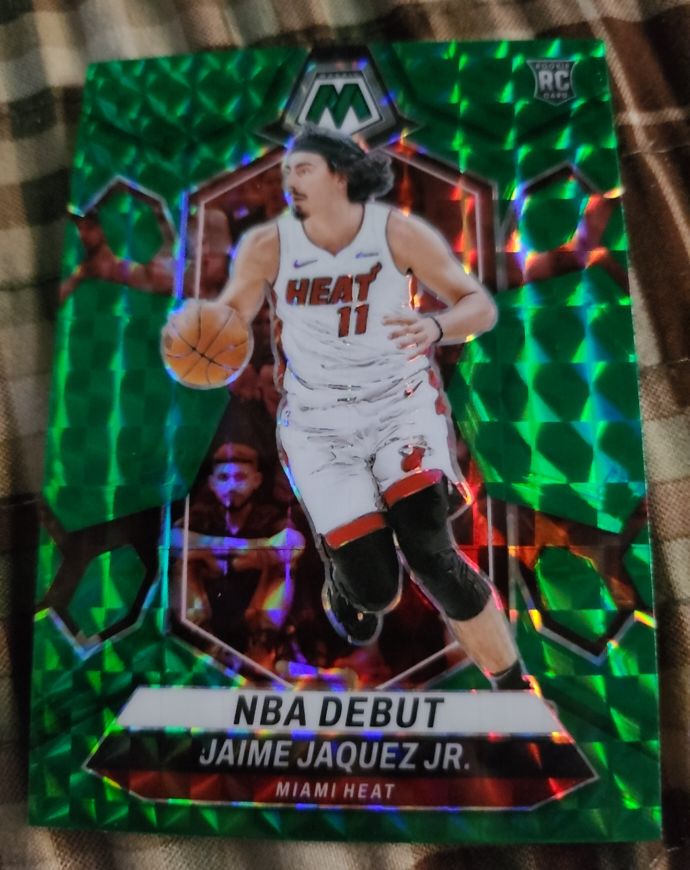 2023-24 Panini Mosaic #267 Jaime Jaquez Jr. NBA Debut — front