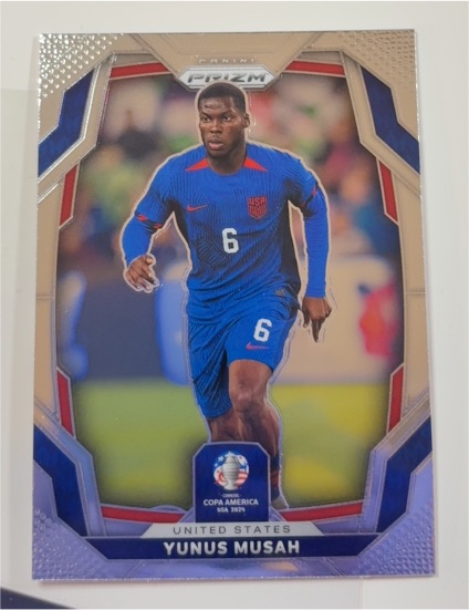 2024 Panini Prizm Copa America #153 Yunus Musah — front