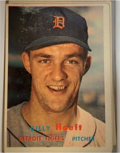 1957 Topps #60 Billy Hoeft — front