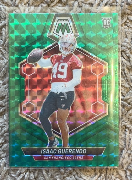 2024 Panini Mosaic #RC Isaac Guerendo — front