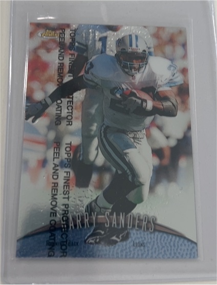 1998 Topps Finest #270 Barry Sanders — front