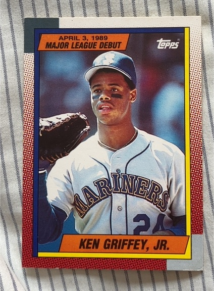 1989 Topps Major League Debut #46 Ken Griffey Jr. — front