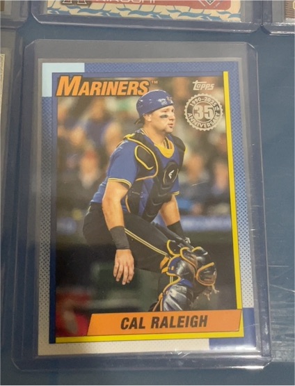 2025 Topps Series 2 #90B2-13 Cal Raleigh — front