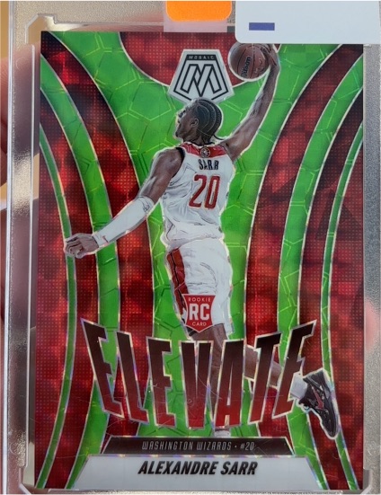 2024-25 Panini Mosaic Elevate #20 Alexandre Sarr — front