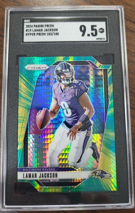 2024 Panini Prizm #19 Lamar Jackson — front