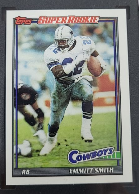 1991 Topps #360 Emmitt Smith — front