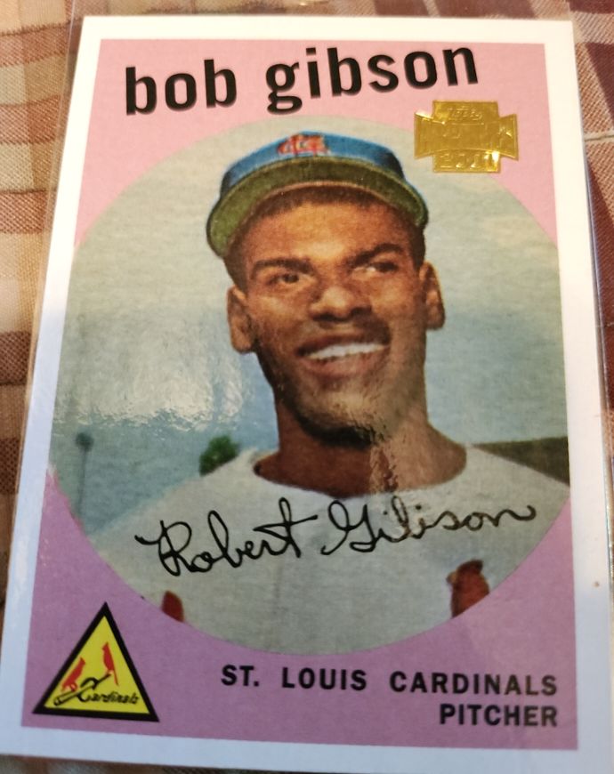 1959 Topps #514 Bob Gibson — front