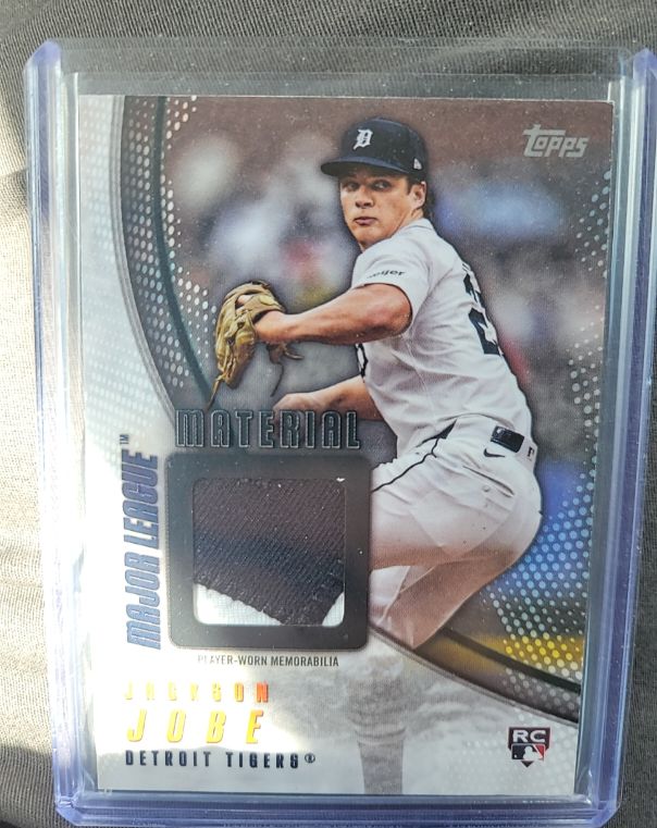 2025 Topps Series 2 Major League Material #MLM2-JJO Jackson Jobe — front