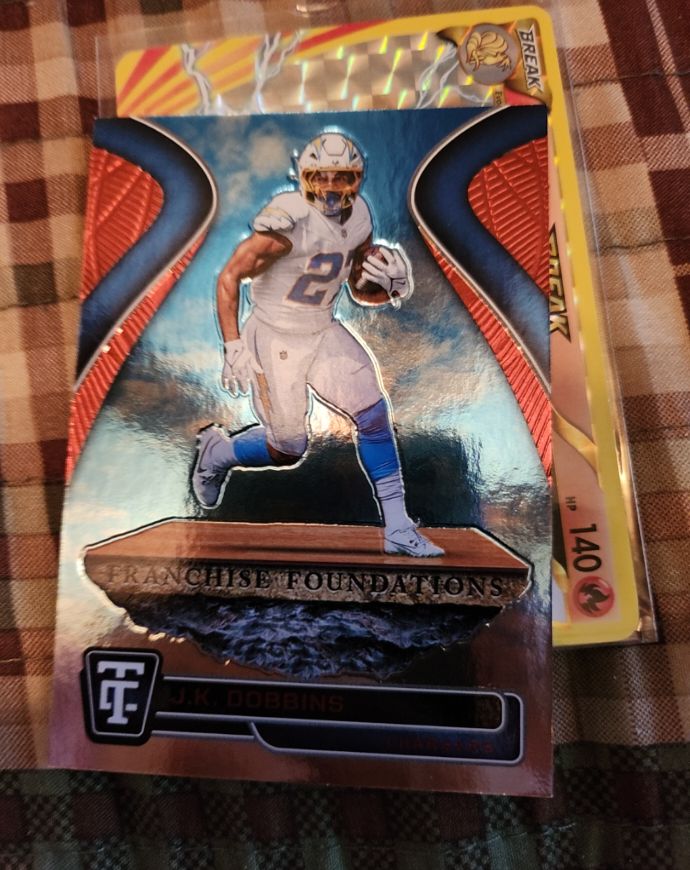 2024 Panini Totally Certified #24 J.K. Dobbins Franchise Foundations Mirror — front