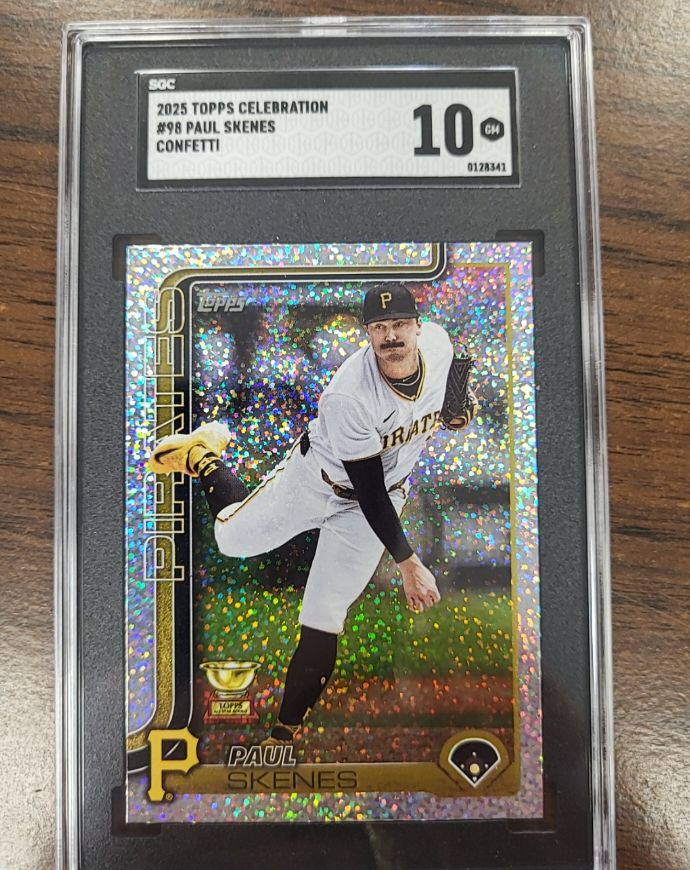 2025 Topps Celebration #98 Paul Skenes — front