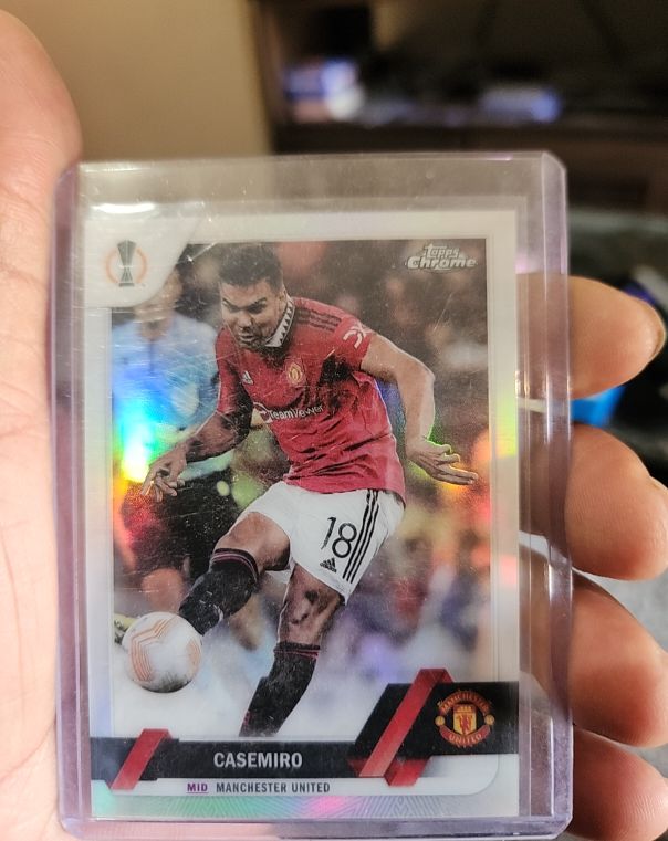 2022-23 Topps Chrome UEFA Club Competitions #64 Casemiro — front