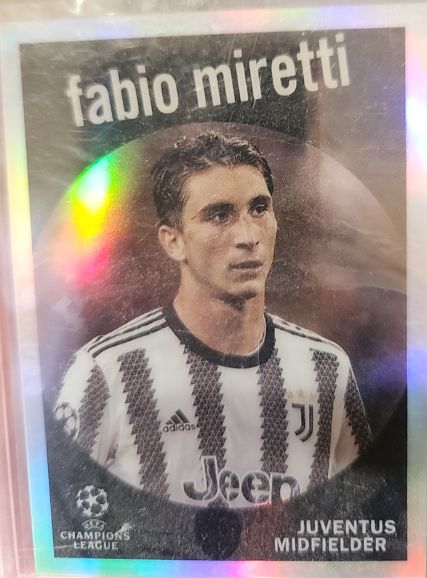 2022-23 Topps Chrome UEFA Club Competitions 1959 #59-10 Fabio Miretti — front