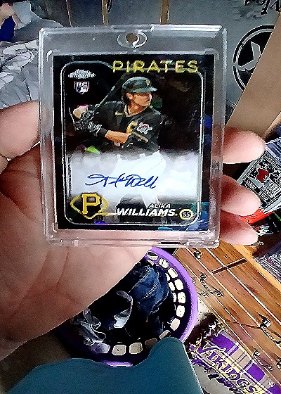 2024 Topps Chrome #RA-AWI Alika Williams — front