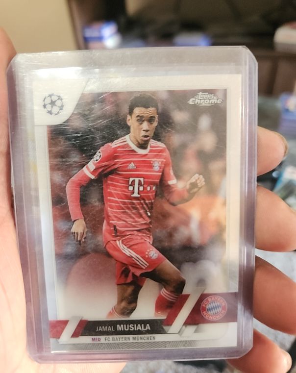 2022-23 Topps Chrome UEFA Club Competitions #42 Jamal Musiala — front