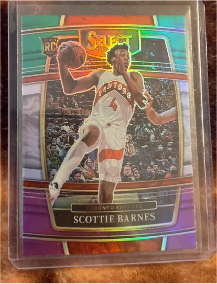2021-22 Panini Select #74 Scottie Barnes — front