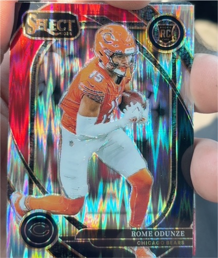 2024 Panini Select Club Level #236 Rome Odunze — front