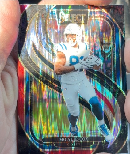 2024 Panini Select Premier Level #184 Mo Alie-Cox — front