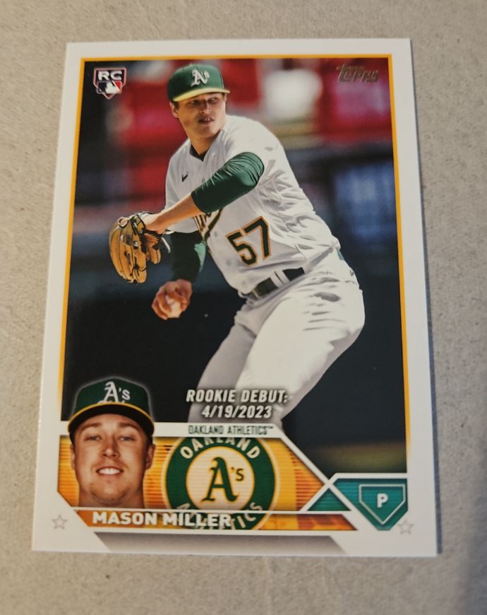 2023 Topps Update #US210 Mason Miller — front