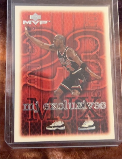 1999-00 Upper Deck MVP MJ Exclusives #191 Michael Jordan — front