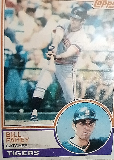 1983 Topps #196 Bill Fahey — front