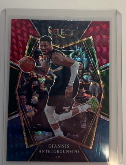 2021-22 Panini Select Premier #140 Giannis Antetokounmpo — front
