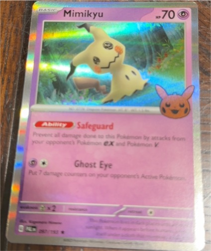 2023 Pokémon Scarlet & Violet Paldea Evolved #97 Mimikyu — front