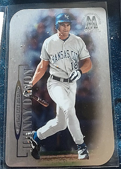 1999 Skybox Metal #87 Johnny Damon — front