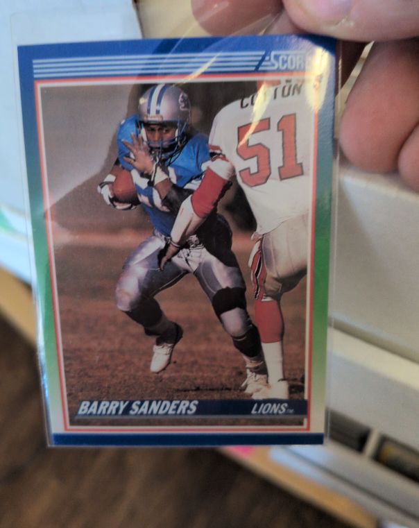 1990 Score #20 Barry Sanders — front