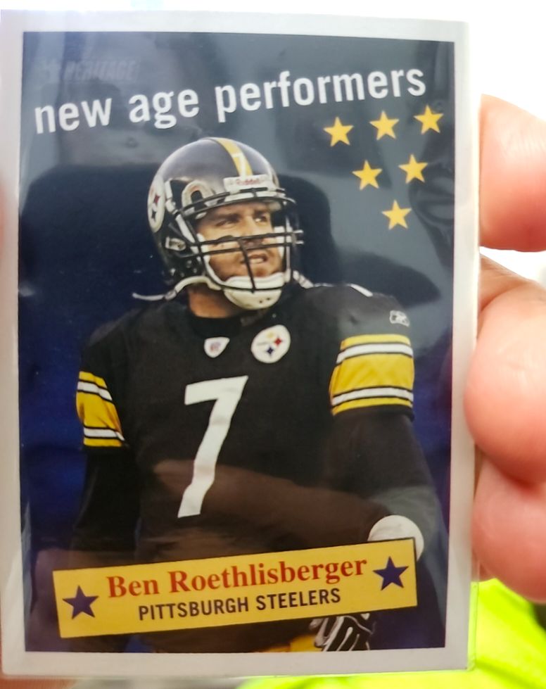 2006 Topps Heritage New Age Performers #NAP12 Ben Roethlisberger — front