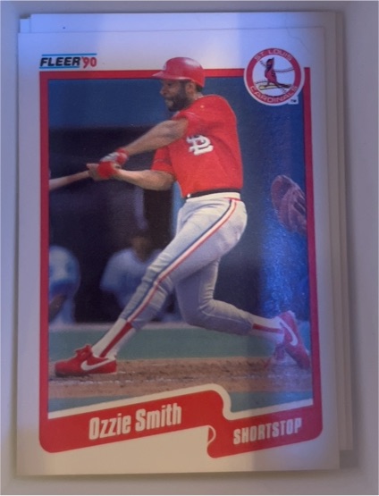 1990 Fleer #260 Ozzie Smith — front