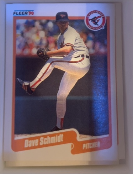 1990 Fleer #188 Dave Schmidt — front