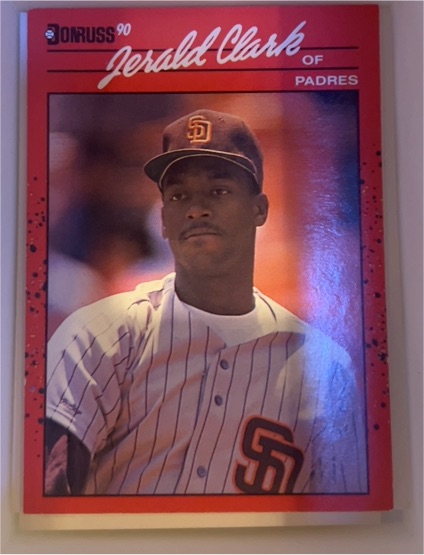 1990 Donruss #593 Jerald Clark — front