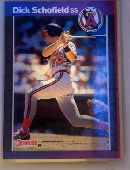 1989 Donruss #108 Dick Schofield — front