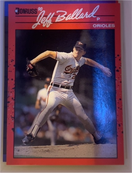 1990 Donruss #51 Jeff Ballard Baltimore Orioles — front